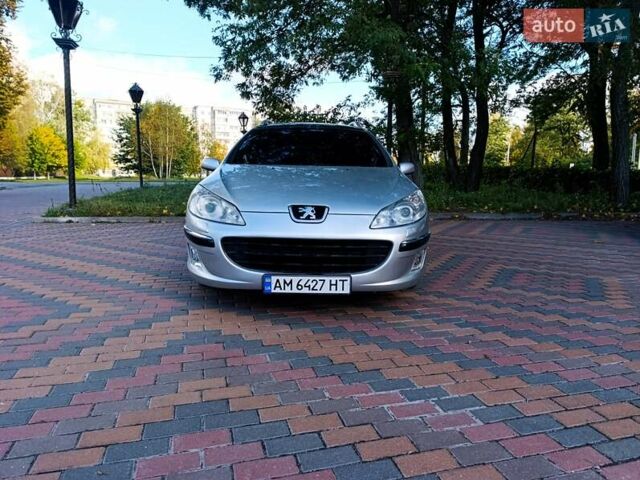 Серый Пежо 407, объемом двигателя 2 л и пробегом 467 тыс. км за 4399 $, фото 3 на Automoto.ua