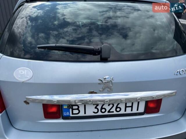 Сірий Пежо 407, об'ємом двигуна 2 л та пробігом 323 тис. км за 4400 $, фото 2 на Automoto.ua