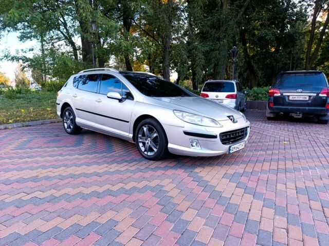 Серый Пежо 407, объемом двигателя 2 л и пробегом 237 тыс. км за 4695 $, фото 4 на Automoto.ua