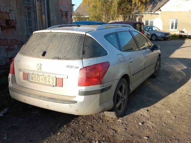 Серый Пежо 407, объемом двигателя 2 л и пробегом 270 тыс. км за 1600 $, фото 4 на Automoto.ua