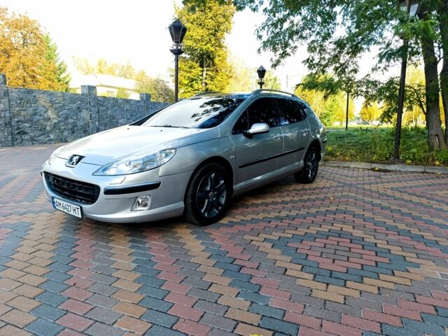 Серый Пежо 407, объемом двигателя 2 л и пробегом 237 тыс. км за 4695 $, фото 10 на Automoto.ua