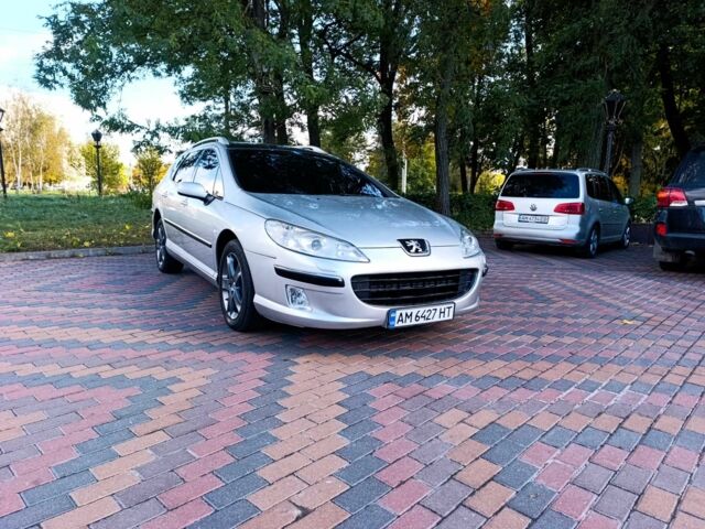 Серый Пежо 407, объемом двигателя 2 л и пробегом 237 тыс. км за 4695 $, фото 3 на Automoto.ua