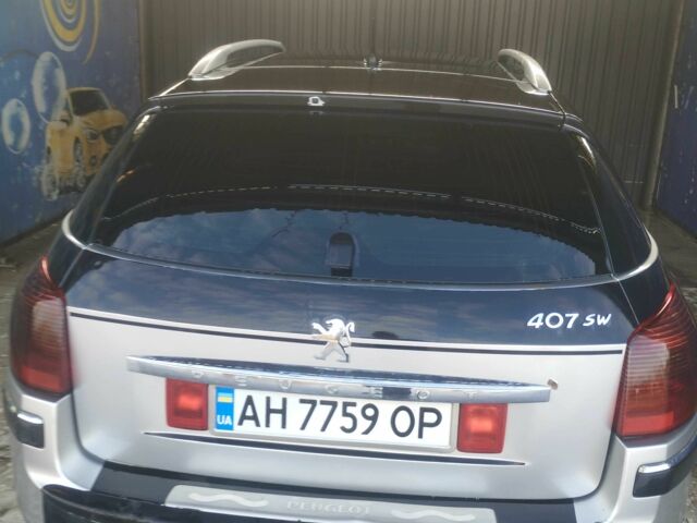 Серый Пежо 407, объемом двигателя 1.7 л и пробегом 232 тыс. км за 3400 $, фото 3 на Automoto.ua