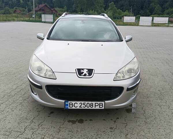 Серый Пежо 407, объемом двигателя 1.6 л и пробегом 300 тыс. км за 4100 $, фото 2 на Automoto.ua