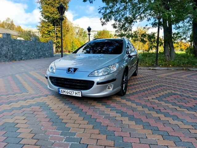 Серый Пежо 407, объемом двигателя 2 л и пробегом 237 тыс. км за 4695 $, фото 1 на Automoto.ua