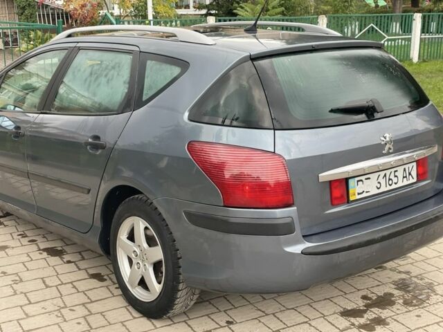 Серый Пежо 407, объемом двигателя 1.8 л и пробегом 190 тыс. км за 2800 $, фото 2 на Automoto.ua