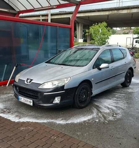 Серый Пежо 407, объемом двигателя 2 л и пробегом 264 тыс. км за 3700 $, фото 3 на Automoto.ua
