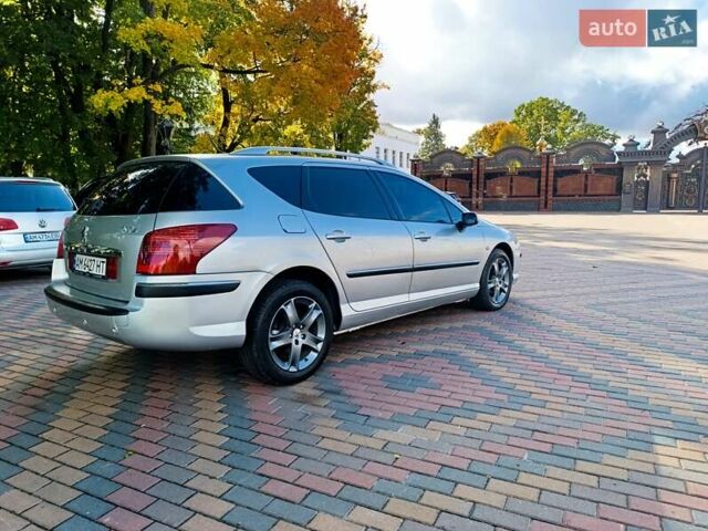 Серый Пежо 407, объемом двигателя 2 л и пробегом 467 тыс. км за 4399 $, фото 7 на Automoto.ua