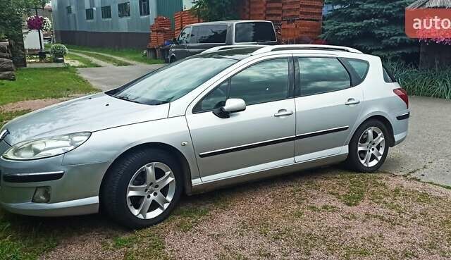 Серый Пежо 407, объемом двигателя 2 л и пробегом 251 тыс. км за 4200 $, фото 8 на Automoto.ua
