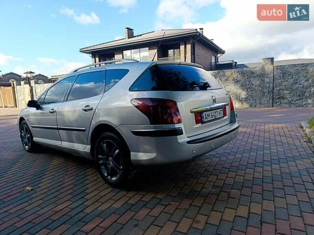 Серый Пежо 407, объемом двигателя 2 л и пробегом 467 тыс. км за 4399 $, фото 10 на Automoto.ua