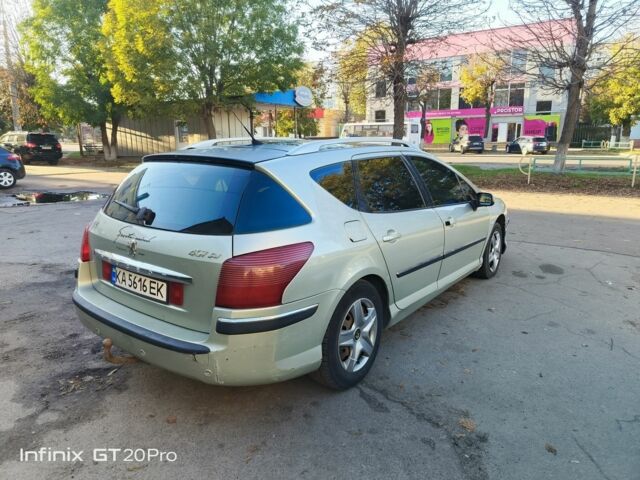 Серый Пежо 407, объемом двигателя 2 л и пробегом 375 тыс. км за 2500 $, фото 15 на Automoto.ua