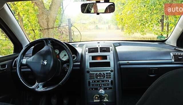 Серый Пежо 407, объемом двигателя 2 л и пробегом 251 тыс. км за 4200 $, фото 15 на Automoto.ua