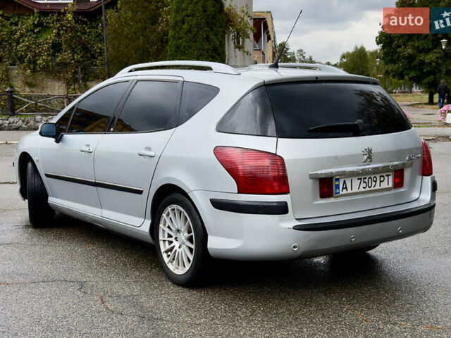 Серый Пежо 407, объемом двигателя 2 л и пробегом 249 тыс. км за 4299 $, фото 3 на Automoto.ua