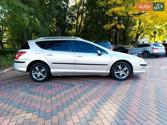 Серый Пежо 407, объемом двигателя 2 л и пробегом 467 тыс. км за 4399 $, фото 6 на Automoto.ua