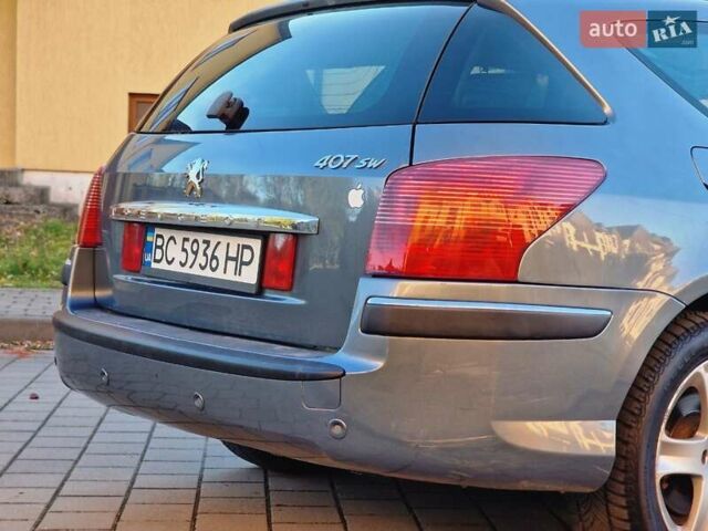 Пежо 407 2005 в Стрые на Automoto.ua Серый Пежо 407, объемом двигателя 2 л и пробегом 240 тыс. км за 3300 $, фото 18 на Automoto.ua