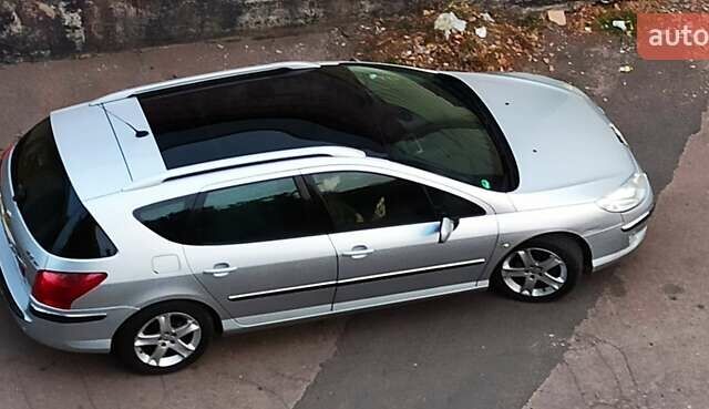 Серый Пежо 407, объемом двигателя 2 л и пробегом 251 тыс. км за 4200 $, фото 3 на Automoto.ua