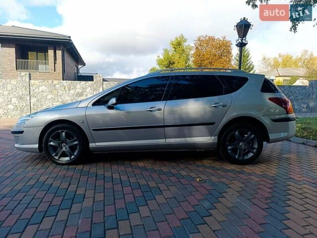 Серый Пежо 407, объемом двигателя 2 л и пробегом 467 тыс. км за 4399 $, фото 12 на Automoto.ua