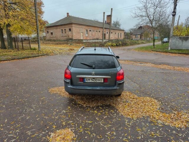 Серый Пежо 407, объемом двигателя 2 л и пробегом 202 тыс. км за 5000 $, фото 5 на Automoto.ua