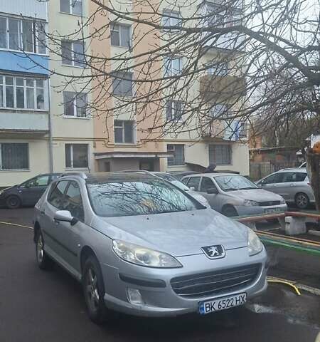 Сірий Пежо 407, об'ємом двигуна 2 л та пробігом 310 тис. км за 3700 $, фото 1 на Automoto.ua