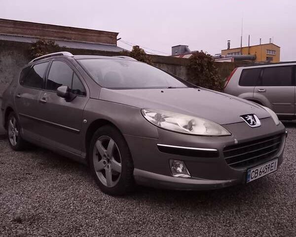 Серый Пежо 407, объемом двигателя 2 л и пробегом 314 тыс. км за 3490 $, фото 9 на Automoto.ua