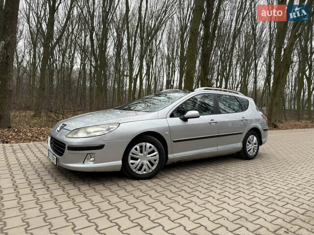Сірий Пежо 407, об'ємом двигуна 1.56 л та пробігом 298 тис. км за 3799 $, фото 3 на Automoto.ua