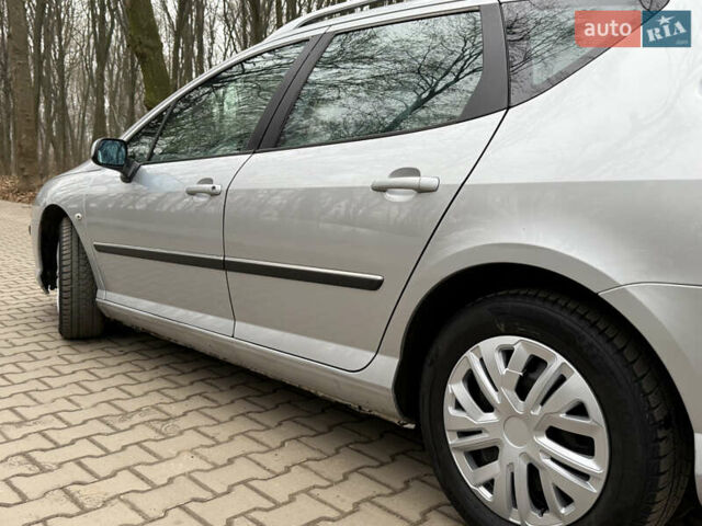 Сірий Пежо 407, об'ємом двигуна 1.56 л та пробігом 298 тис. км за 3799 $, фото 17 на Automoto.ua