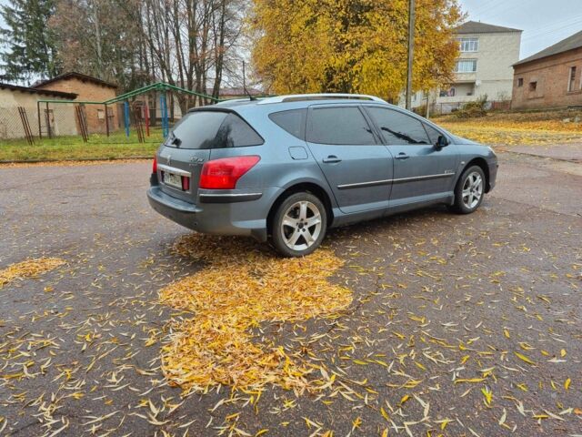 Серый Пежо 407, объемом двигателя 2 л и пробегом 202 тыс. км за 5000 $, фото 4 на Automoto.ua