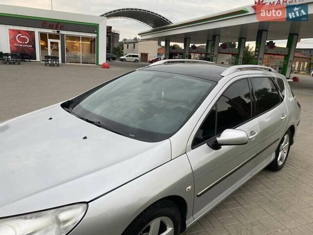 Серый Пежо 407, объемом двигателя 2 л и пробегом 350 тыс. км за 4750 $, фото 2 на Automoto.ua