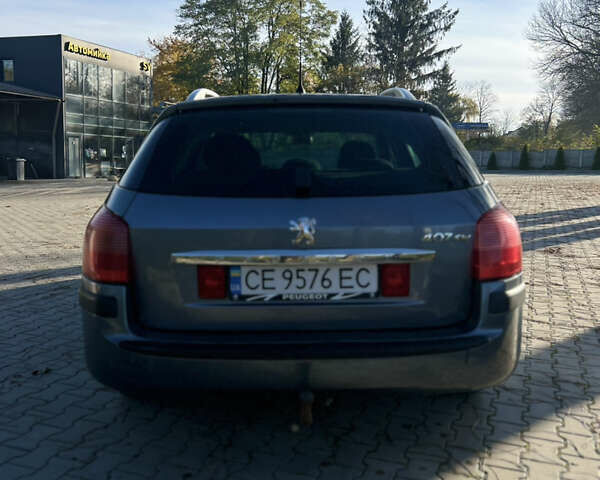 Сірий Пежо 407, об'ємом двигуна 2 л та пробігом 306 тис. км за 3800 $, фото 4 на Automoto.ua