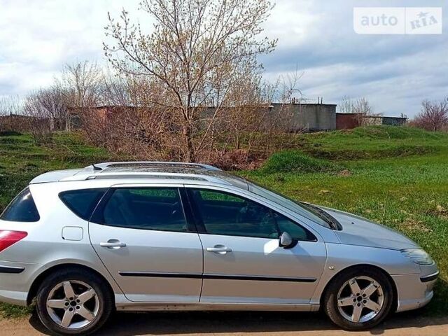 Сірий Пежо 407, об'ємом двигуна 2 л та пробігом 224 тис. км за 5500 $, фото 1 на Automoto.ua