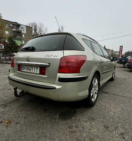 Серый Пежо 407, объемом двигателя 2 л и пробегом 334 тыс. км за 4999 $, фото 7 на Automoto.ua