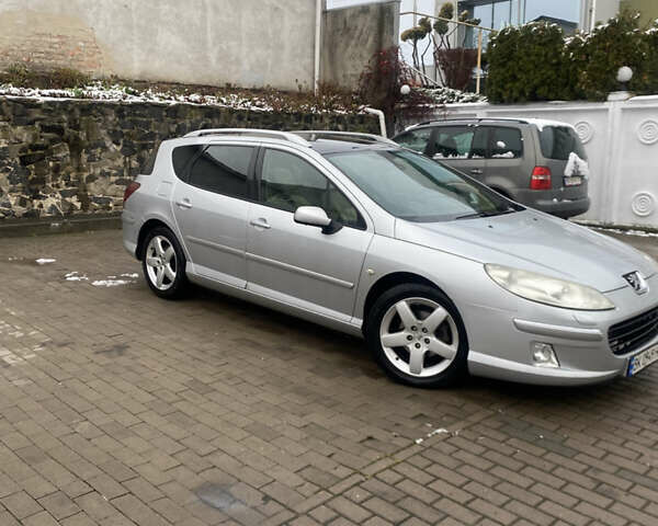 Серый Пежо 407, объемом двигателя 2 л и пробегом 301 тыс. км за 4700 $, фото 5 на Automoto.ua