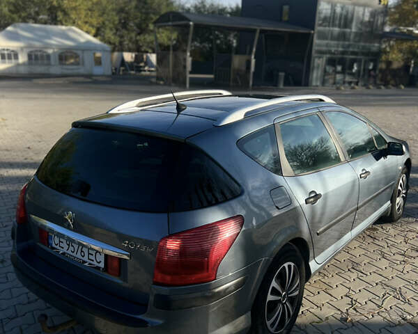 Сірий Пежо 407, об'ємом двигуна 2 л та пробігом 306 тис. км за 3800 $, фото 5 на Automoto.ua