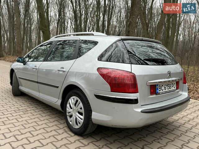 Серый Пежо 407, объемом двигателя 1.56 л и пробегом 299 тыс. км за 3800 $, фото 7 на Automoto.ua