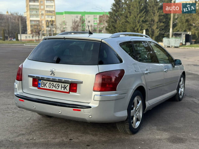 Серый Пежо 407, объемом двигателя 2 л и пробегом 300 тыс. км за 4750 $, фото 18 на Automoto.ua