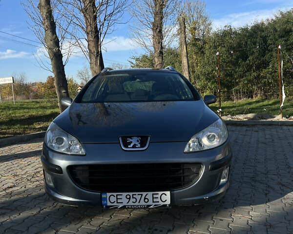 Сірий Пежо 407, об'ємом двигуна 2 л та пробігом 306 тис. км за 3800 $, фото 1 на Automoto.ua
