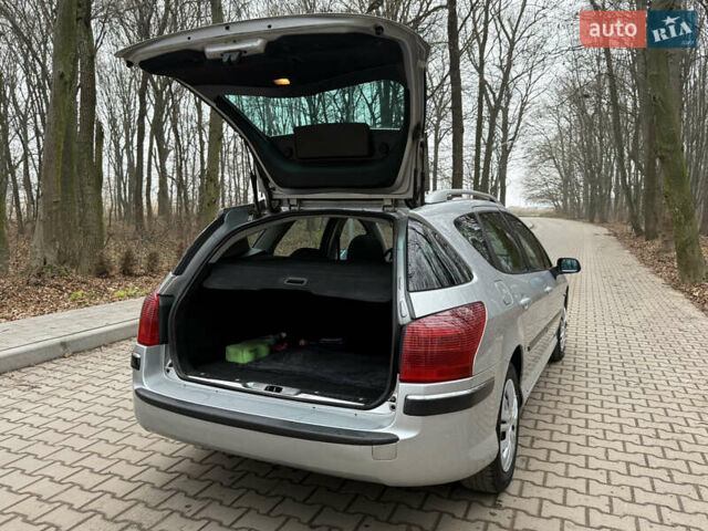 Серый Пежо 407, объемом двигателя 1.56 л и пробегом 299 тыс. км за 3800 $, фото 23 на Automoto.ua