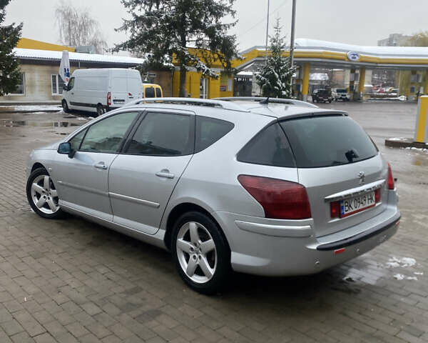 Серый Пежо 407, объемом двигателя 2 л и пробегом 301 тыс. км за 4700 $, фото 2 на Automoto.ua