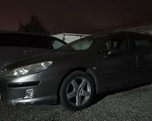 Серый Пежо 407, объемом двигателя 2 л и пробегом 314 тыс. км за 3490 $, фото 8 на Automoto.ua
