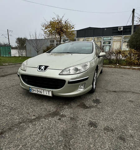 Серый Пежо 407, объемом двигателя 2 л и пробегом 334 тыс. км за 4999 $, фото 1 на Automoto.ua