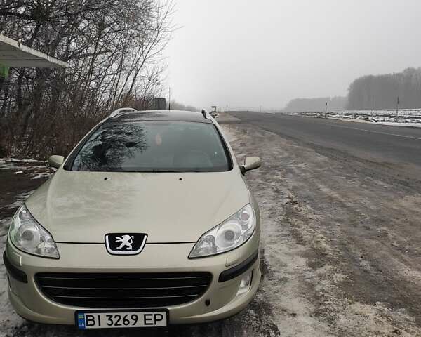 Серый Пежо 407, объемом двигателя 1.75 л и пробегом 230 тыс. км за 6500 $, фото 7 на Automoto.ua