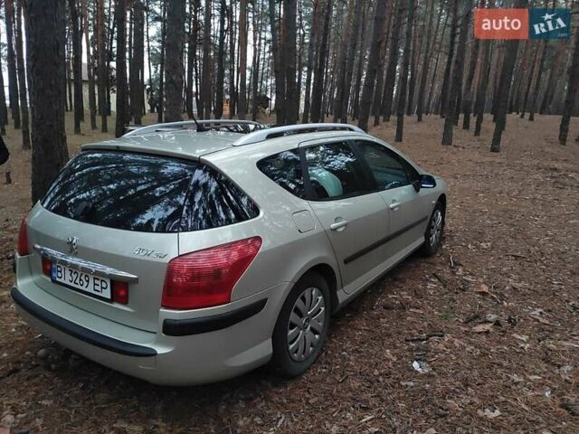 Серый Пежо 407, объемом двигателя 1.75 л и пробегом 230 тыс. км за 6500 $, фото 9 на Automoto.ua