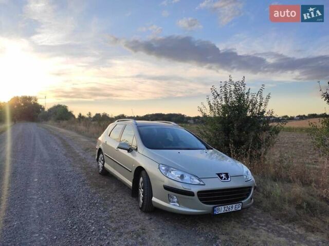 Серый Пежо 407, объемом двигателя 1.75 л и пробегом 230 тыс. км за 6500 $, фото 13 на Automoto.ua