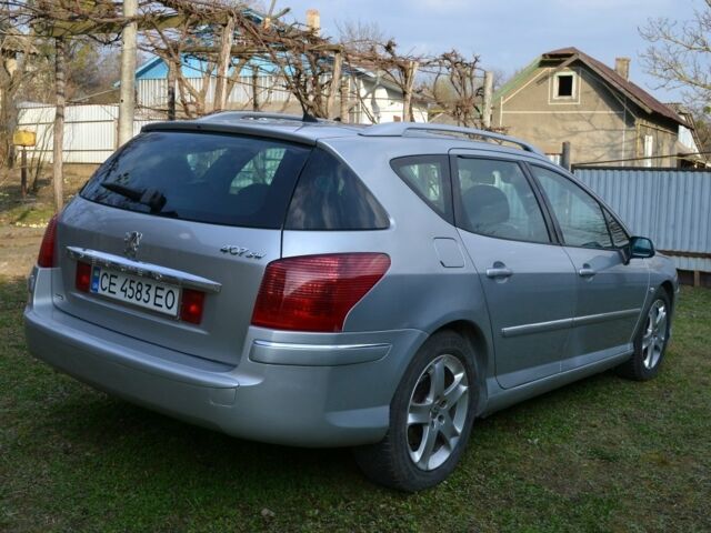 Серый Пежо 407, объемом двигателя 2 л и пробегом 250 тыс. км за 4362 $, фото 9 на Automoto.ua