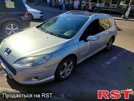 Серый Пежо 407, объемом двигателя 2.2 л и пробегом 240 тыс. км за 5500 $, фото 3 на Automoto.ua