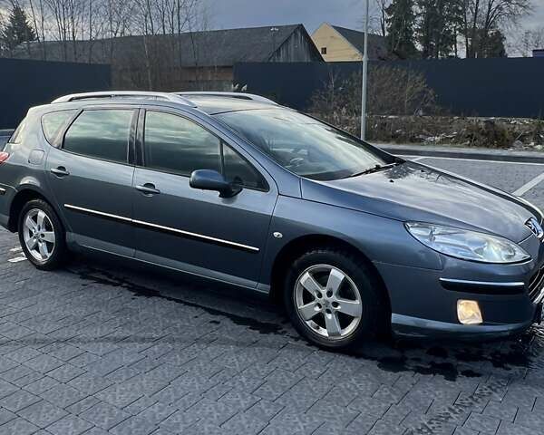 Серый Пежо 407, объемом двигателя 1.6 л и пробегом 302 тыс. км за 4599 $, фото 2 на Automoto.ua