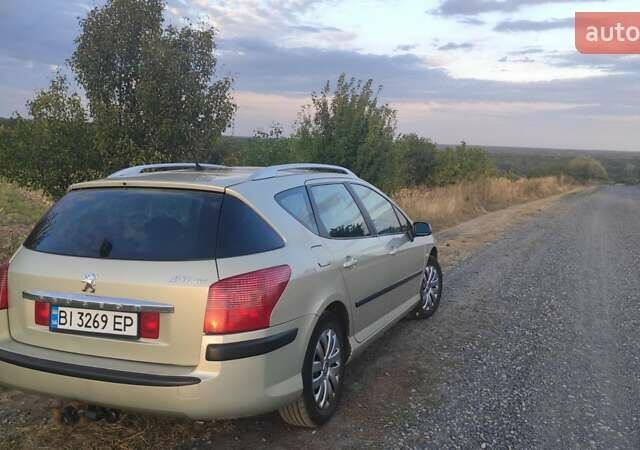 Серый Пежо 407, объемом двигателя 1.75 л и пробегом 230 тыс. км за 6500 $, фото 15 на Automoto.ua