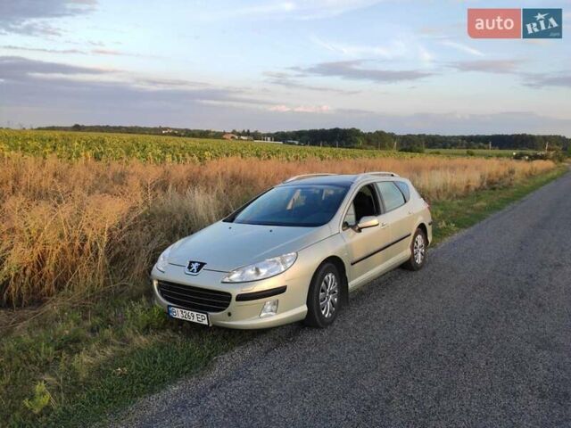 Серый Пежо 407, объемом двигателя 1.75 л и пробегом 230 тыс. км за 6500 $, фото 12 на Automoto.ua