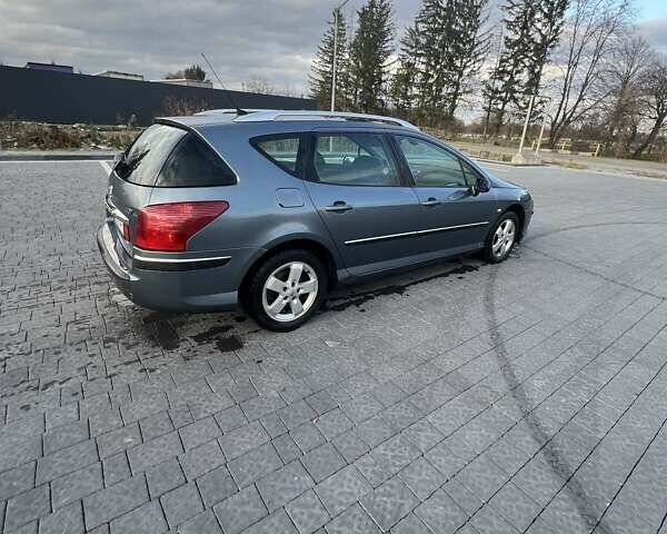 Серый Пежо 407, объемом двигателя 1.6 л и пробегом 302 тыс. км за 4599 $, фото 6 на Automoto.ua