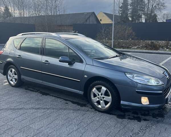 Серый Пежо 407, объемом двигателя 1.6 л и пробегом 302 тыс. км за 4599 $, фото 5 на Automoto.ua